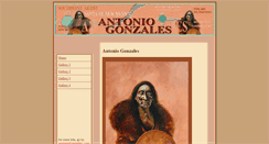 Desktop Screenshot of antoniogonzales.com